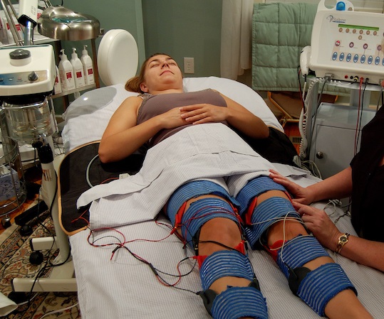 VitaGym electrolifting treatment at European Touch Day Spa