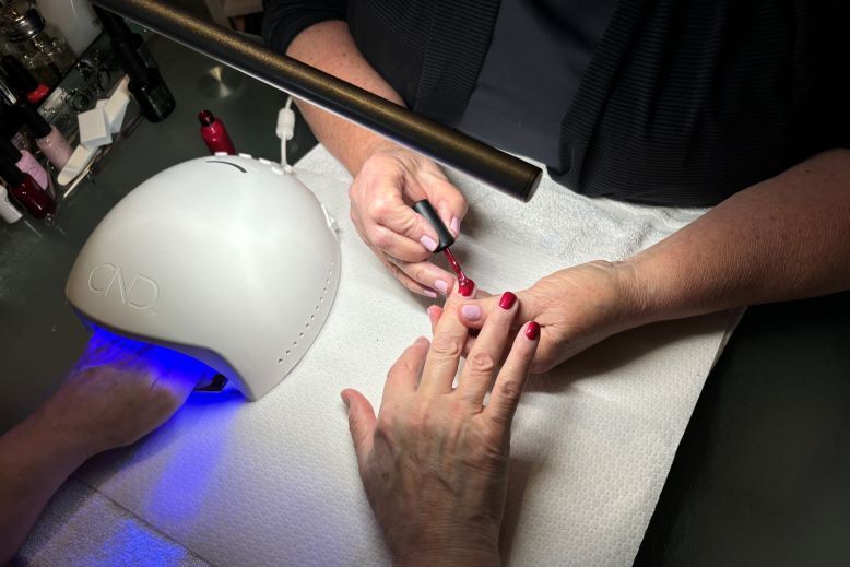 Manicure and pedicure services at European Touch Day Spa
